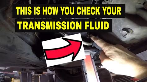 How to Easily Check Transmission Fluid on a 2012。